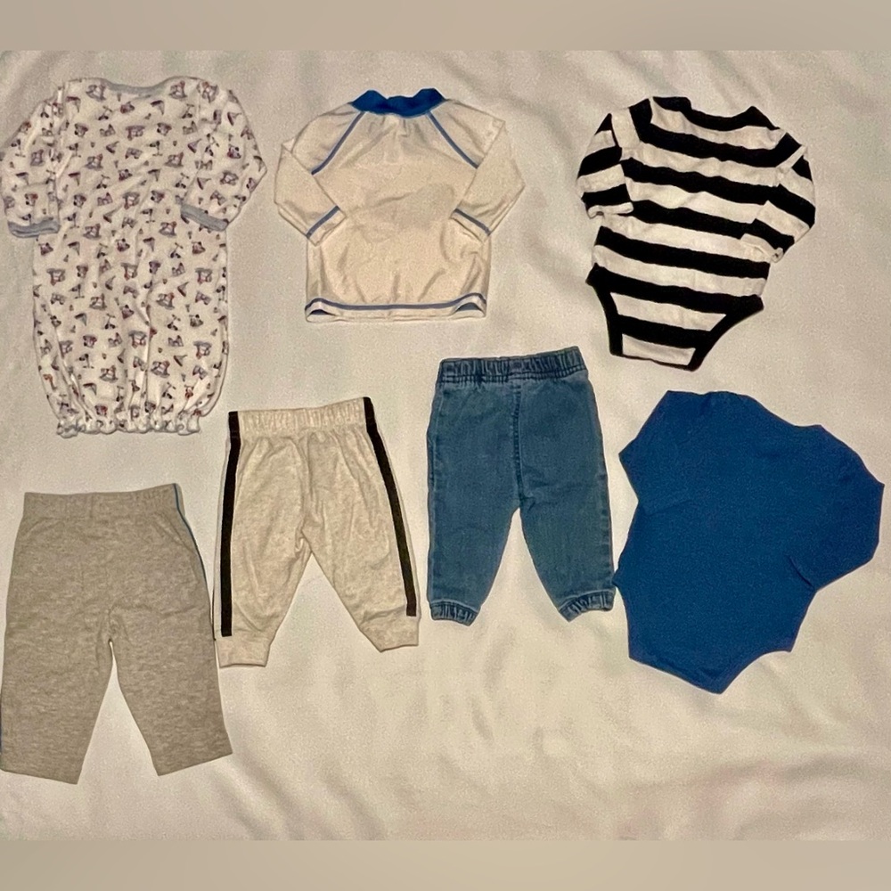 7pc Baby bundle 3-6mo - Picture 2 of 9